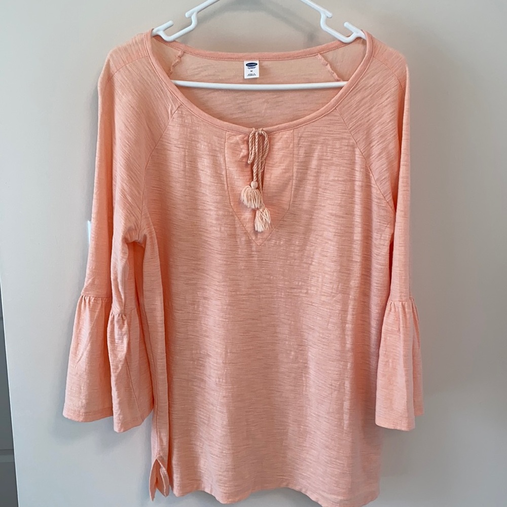 Tassel & Bell Sleeve Tunic